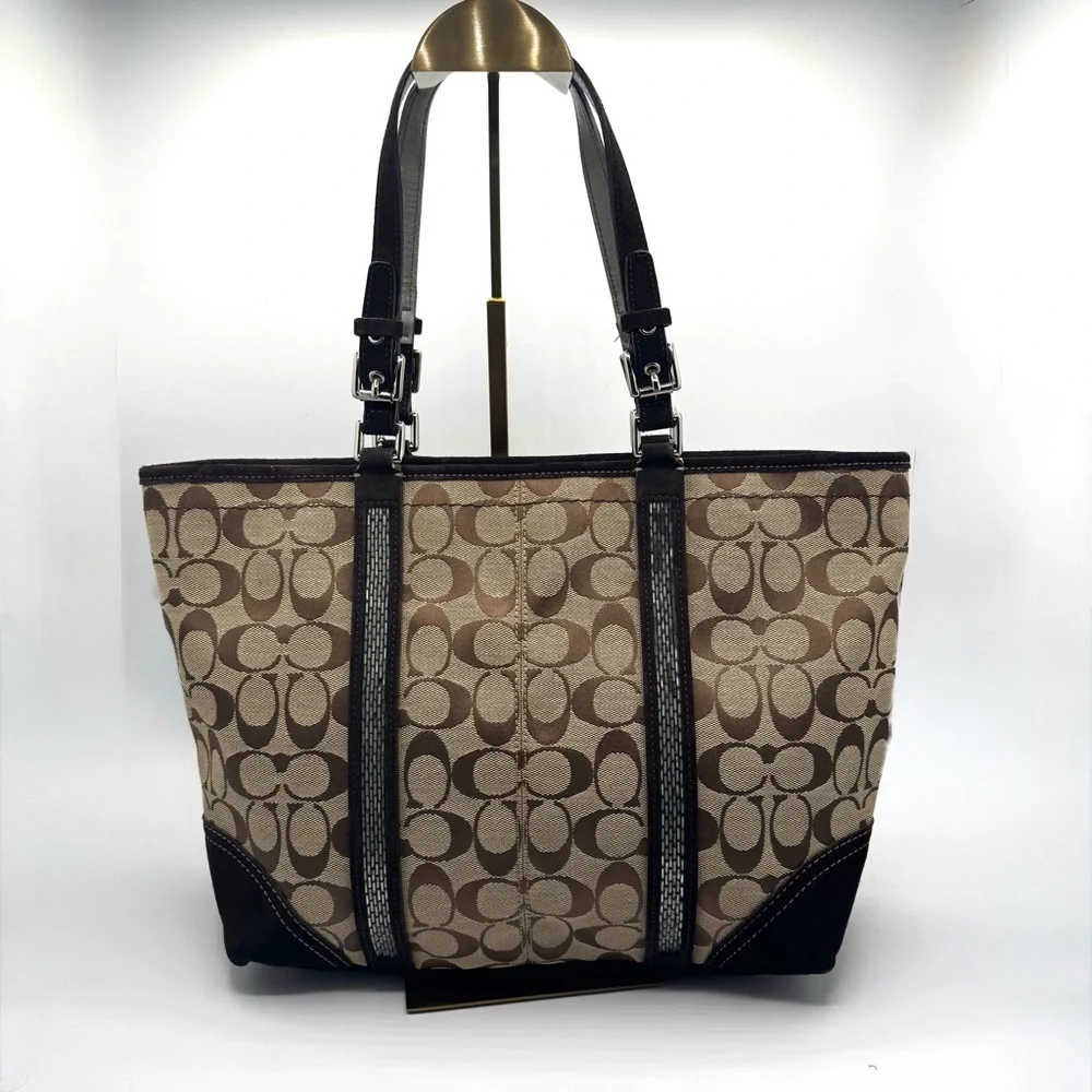 Coach Brown Tote Bag